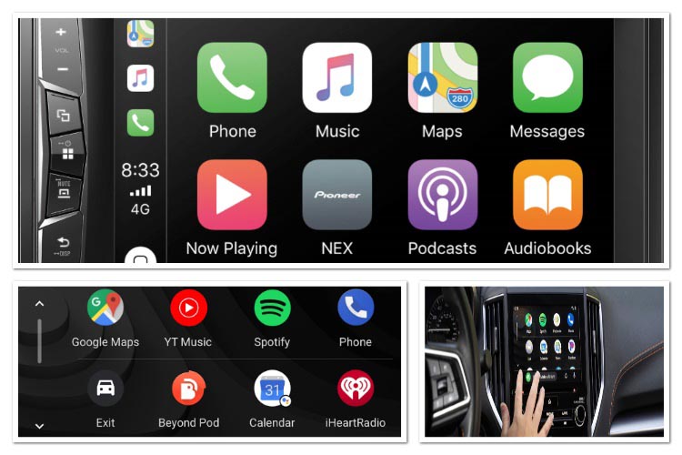 Apple Car Play and Android Auto Integration