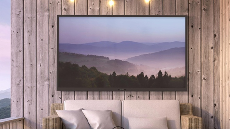 Weatherproof Outdoor Television Installation